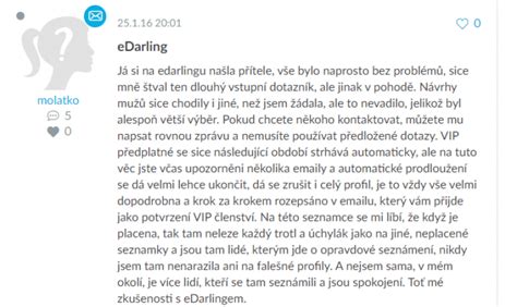 edarling zkušenosti|Máte zkušenost s eDARLING